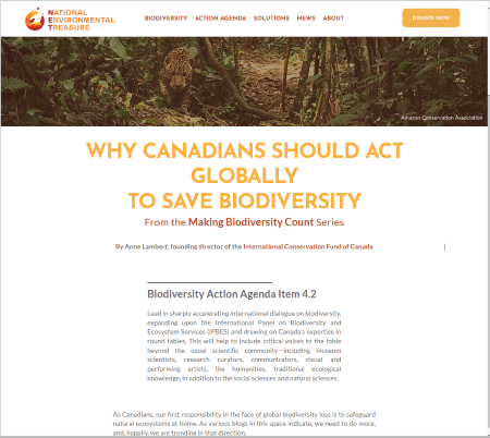 Opinion: Why Canadians should act globally to save biodiversity