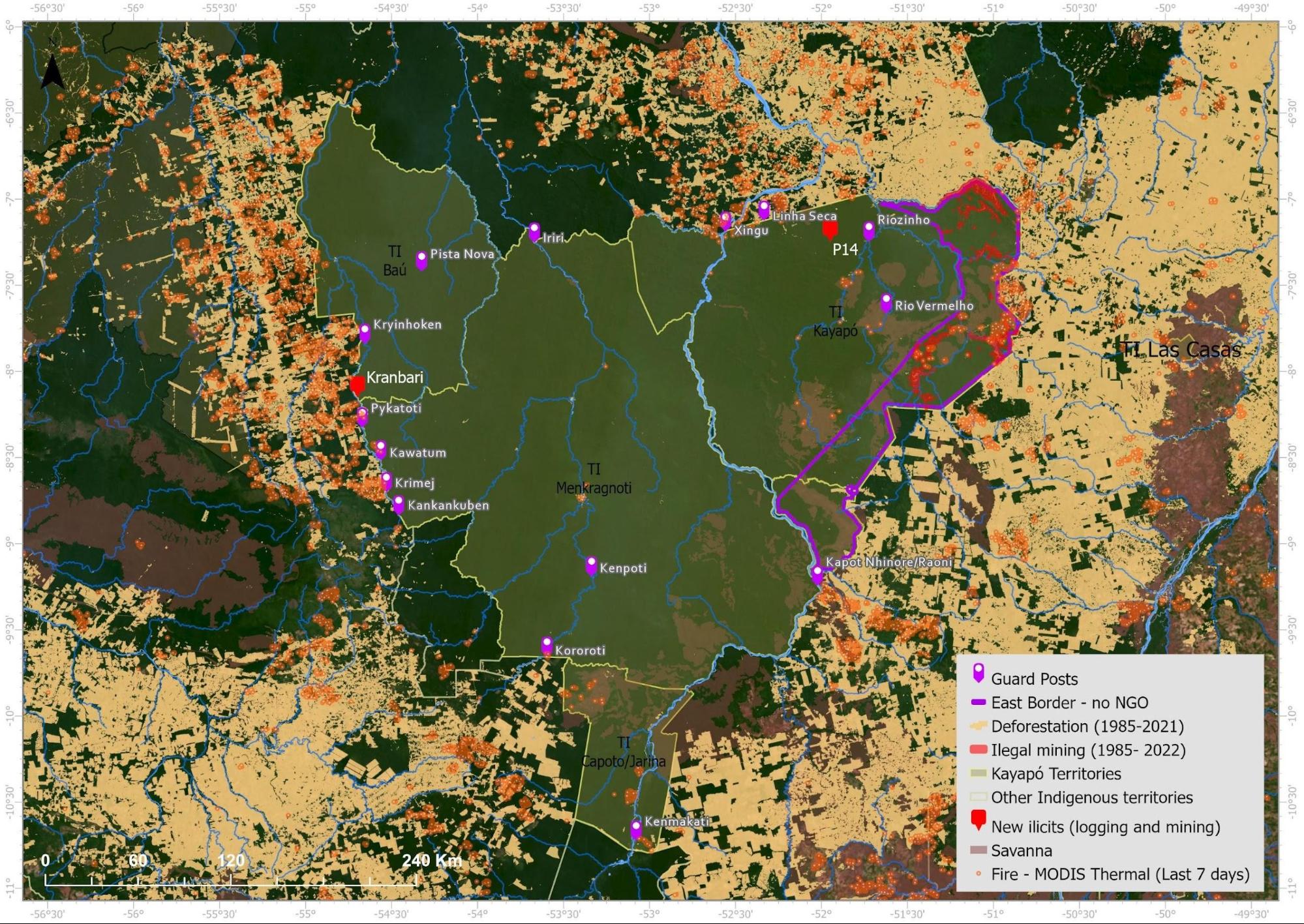 Kayapo Guardians continue to protect more than 9 million hectares