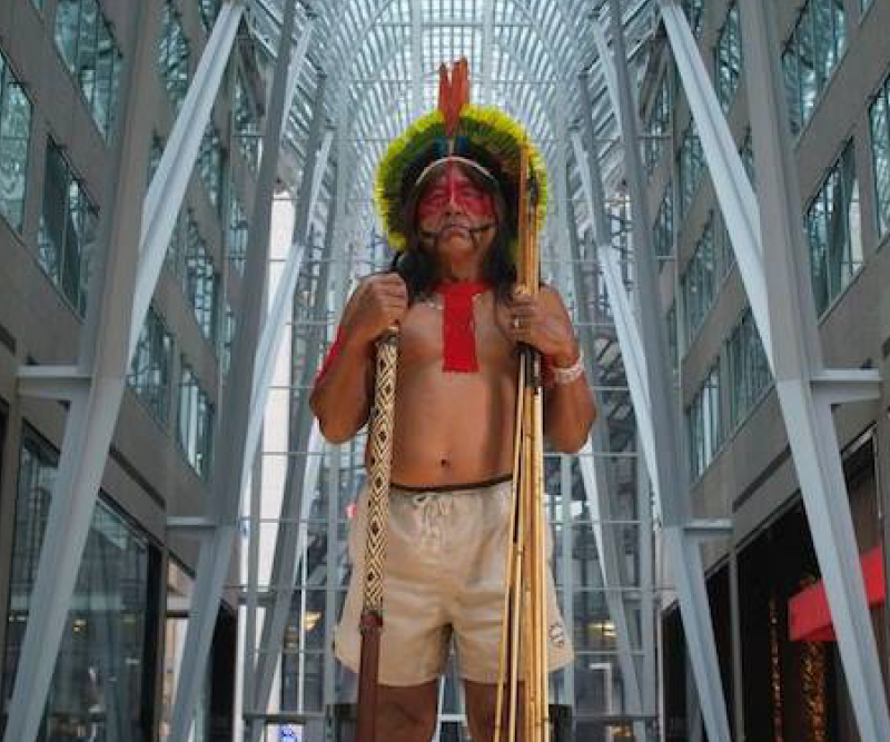 A Kayapo leader’s visit to Toronto